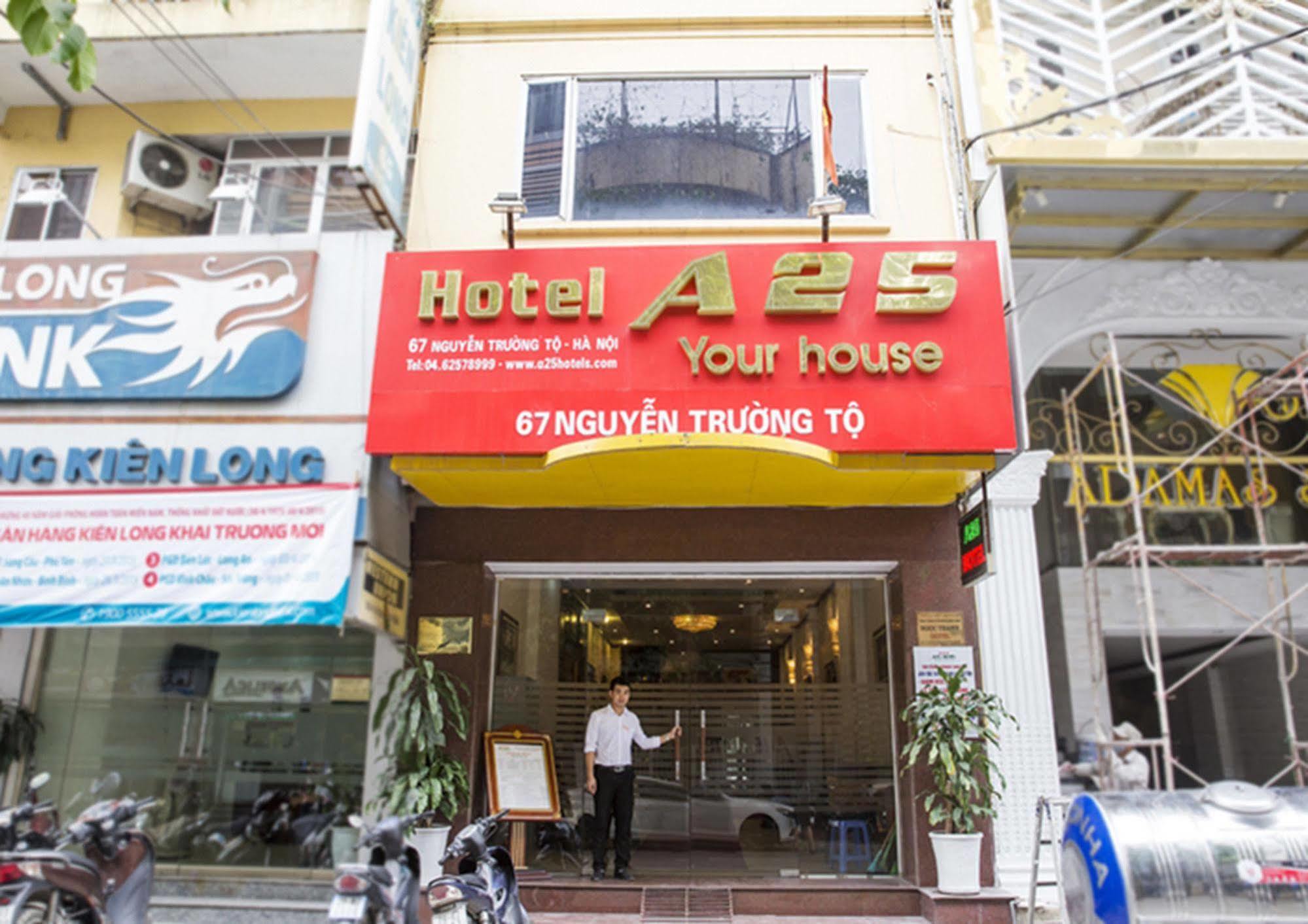 A25 Hotel - 67 Nguyen Truong To Ханой Экстерьер фото